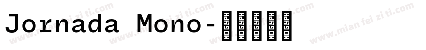 Jornada Mono字体转换